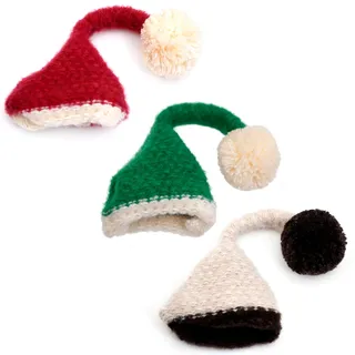 Taasmoog 6 Stück Eierwärmer Set, Eierwärmer-Strickmütze Eierwärmer, Lustige Wärmeschutzhauben für Frühstücksei, Perfektes Küchenzubehör Geschenk (Lila)