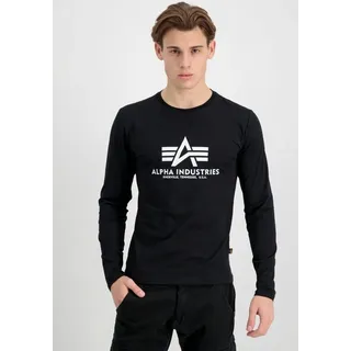 Alpha Industries Basic Langarm-T-Shirt Black S
