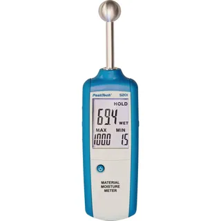 Peaktech Holz-& Materialfeuchtemessgerät,