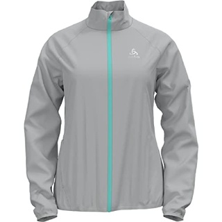 Odlo Damen Laufjacke ZEROWEIGHT, odlo silver grey - polynya, M