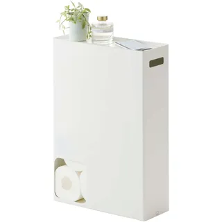 Yamazaki Plate Toilettenpapierspender, Weiß