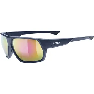 Uvex Sportstyle 238 - 100% UVA-, B, C Schutz - deep space matt/mirror red