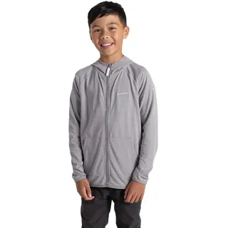 Craghoppers Nosilife Frey Reißverschlusspullover - Soft Grey Marl - 7-8 Jahre