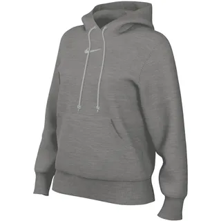 Nike Damen Pullover Phoenix Fleece HF6839-063 XL - Dk Grey Heather/Sail - XL