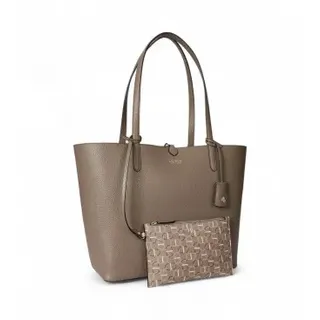 Lauren Ralph Lauren für Damen. 431795329072 Große wendbare Tragetasche taupe (OSFA), Lässig, Polyester