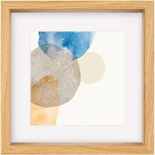 walther design Shape 3D FSC-Holzrahmen 40x40 cm, Eiche, HNX440E