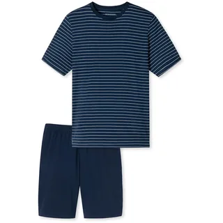 SCHIESSER Shorty Casual Essentials Blau 52