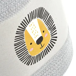 Zeller Aufbewahrungskorb 'Zebra' - bunt