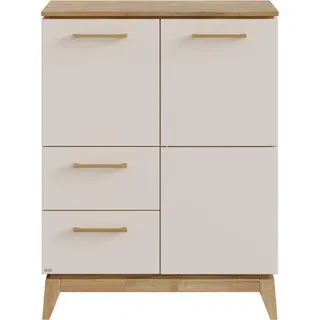 Paidi Highboard 95,20 x 123,10 x 39,60 cm beige / grau