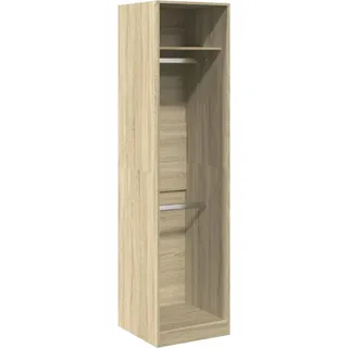 vidaXL Sonoma Eiche Kleiderschrank 50x50x200 cm braun