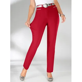 STEHMANN Stretch-Hose, rot