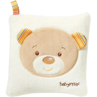 Fehn Kirschkernkissen Teddy – Kuschelkissen für Babys