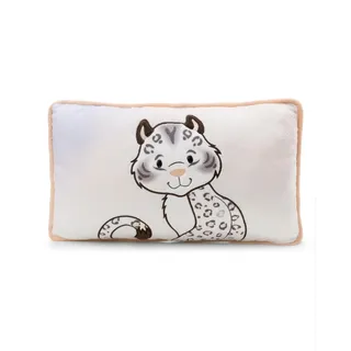 NICI Kissen Schneeleopard Eleni 43 x 25 cm Grün