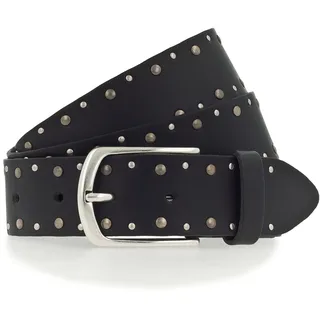 MUSTANG Nietengürtel ""Allison"" Mit Nieten verziert, 3,5 cm, schwarz