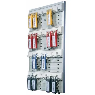 Durable Schlüsselbrett KEY BOARD 24 Haken - grau