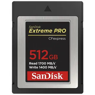 SanDisk Extreme PRO CFexpress Type B 512GB (SDCFE-512G)