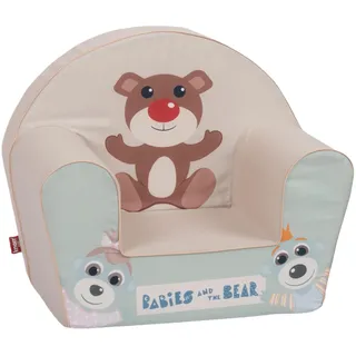 Knorrtoys Kindersessel Babies and the Bear beige