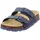 Fussbettpantoffel 1-800111 Blau 24
