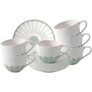 Villeroy & Boch Kaffeetasse 0,16 l Grün 6 St.
