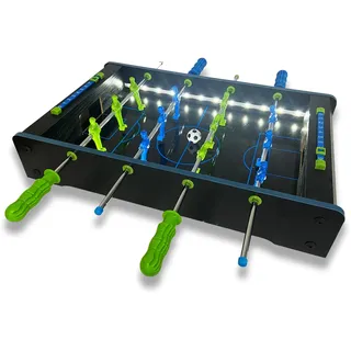 Mad Monkey 2000077 Tischkicker, Schwarz, Grün, Blau