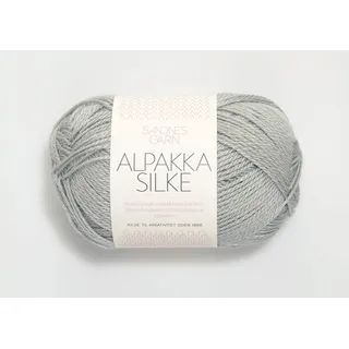 Sandnes Garn Alpakka Silke 7521 graublau, SG11737521