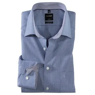 Olymp Businesshemd »Luxor modern fit«, blau