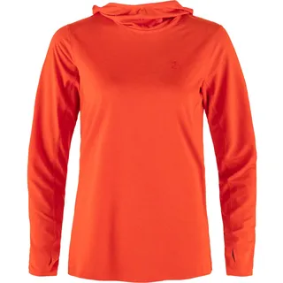 Fjallraven 84108-214 Abisko Sun-Hoodie W Sweatshirt Damen Flame Orange Größe L