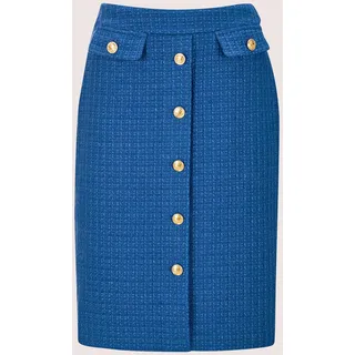 Madeleine Bleistift-Rock Damen Blau 34
