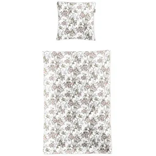 IRISETTE Bettwäsche TOKIO Satin ( 155x220cm, 1 Kissen 80x80) - 135x200cm, 1 Kissen 80x80