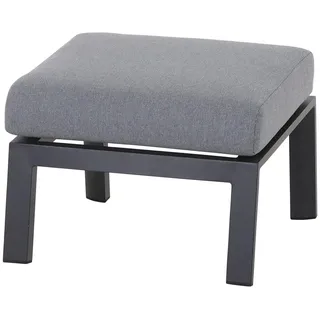 Siena Garden Valencia Loungehocker Loungemöbel weiß