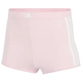 adidas Damen Short Pant-Sport Active Essentials Cotton 3 Stripes Retroshorts, 525 Clear pink, M