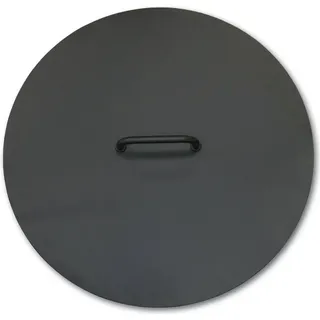 BonBiza Deckel Ø80 cm aus Stahl, passend für BonBiza Feuerschale und Kochfeld - Schwarz