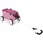 Ziehwagen Skipper Jeans pink, 660-62
