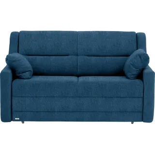 Sedda Schlafsofa , Petrol , Textil , Uni , 152x88x91 cm , Austria Gütezeichen, AZO-frei , Lederauswahl, Stoffauswahl, Schlafen auf Sitzhöhe, Hocker erhältlich, Rückenfutter , Wohnzimmer, Sofas & Couches, Schlafsofas, Sonstige Schlafsofas