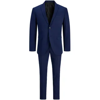 JACK & JONES Herren Jprfranco Suit Noos Business Anzug Hosen Set, Medieval Blue, 52 EU