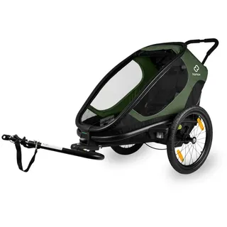 Hamax Outback One Kinderanhänger schwarz 2025