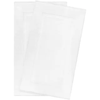 HAMMETEX Badematte "Hotelmatte, Duschvorleger" Höhe 5 mm rutschhemmend beschichtet beidseitig nutzbar 2-teiliges Set, einfarbig, 100% Baumwolle, weiß