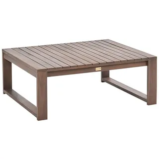 Beliani Beistelltisch 90 x 75 x 35 cm Braun