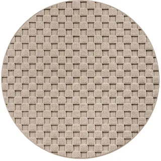 Ayyildiz Helix 2203 Kurzflorteppich 200 x 200 cm Beige