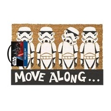 Star Wars Storm Trooper - Move Along Fußmatte multicolor, Onesize