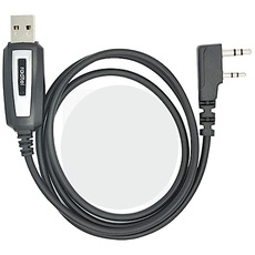 Radtel USB Programming Cable for RT-490 RT-470 RT-470X, UV-K5 RT-590, Compatible RT12 RT-890 RT-830 8800 Plus UV9D AR-869 jc-8629 Walkie Talkie