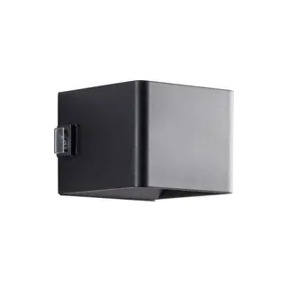 Brilliant Iseo G80126/06 Außendeckenleuchte mit Bewegungsmelder EEK: G (A - G) LED 4 W Schwarz