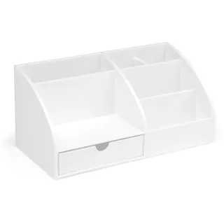 OSCO Osco, Schreibtisch-Organizer, Acryl, transparent weiß