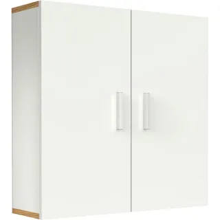 VCM Hängeschrank Landos ca. 60x60x18cm Weiß/Honigeiche
