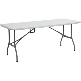 Home Discount Kommoden & Sideboards, Stahl, Weiß, 183 cm, B01FR6KYSO