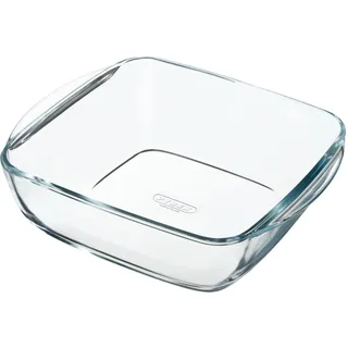 Pyrex Quadratische Glasschale 25 x 22 cm