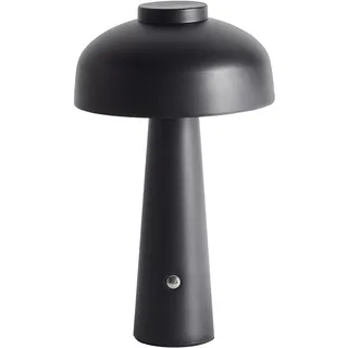 Beliani Tischlampe Schwarz 1 St.