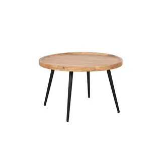 byLIVING Romy Schwarz Akazie 75 x 47,5 cm