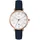 Jacqueline Blau Leder 36 mm ES3843