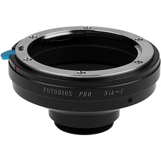Fotodiox Pro Lens Mount Adapter Compatible with Nikon F-Mount Lenses to C-Mount Cameras